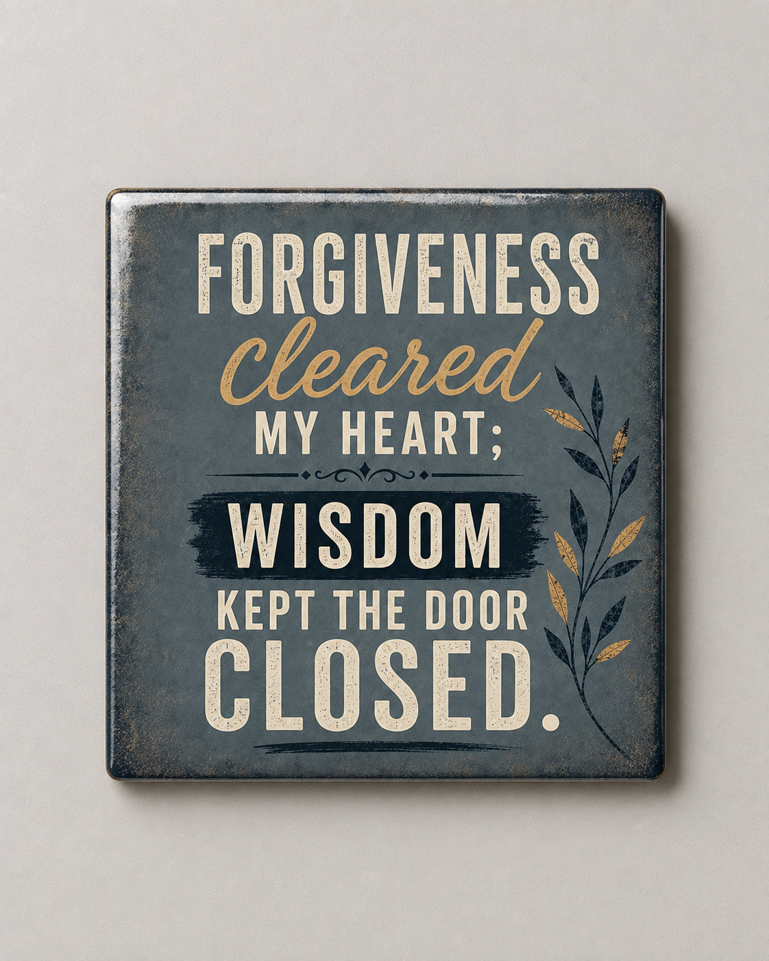Forgiveness Cleared My Heart | Magnets 2″ × 2″