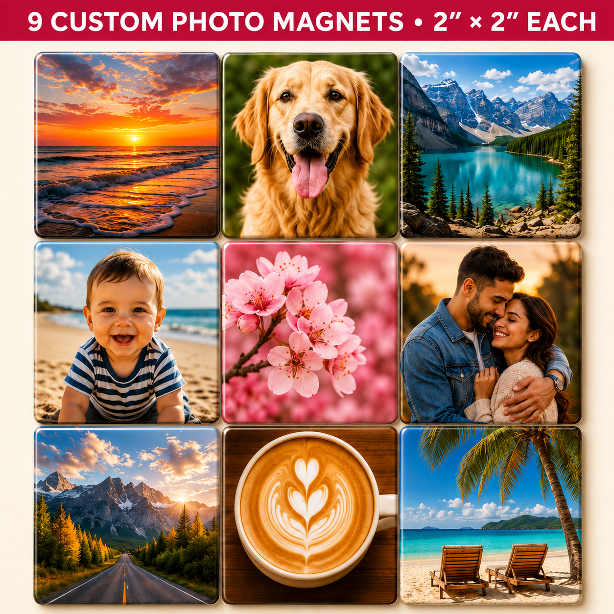 Custom Photo Magnets