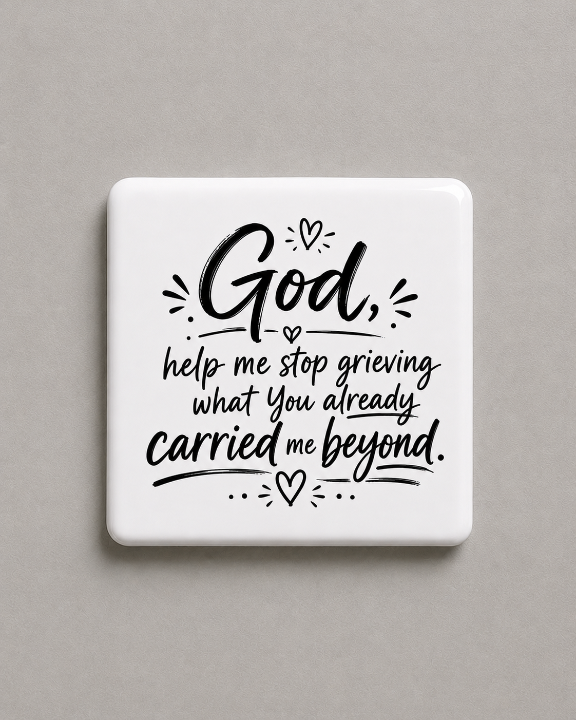 Carried Beyond Prayer Magnet 2" x 2"