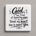 Teach My Heart Prayer Magnet 2" x 2"