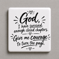 Turn the Page Prayer Magnet 2" by 2"